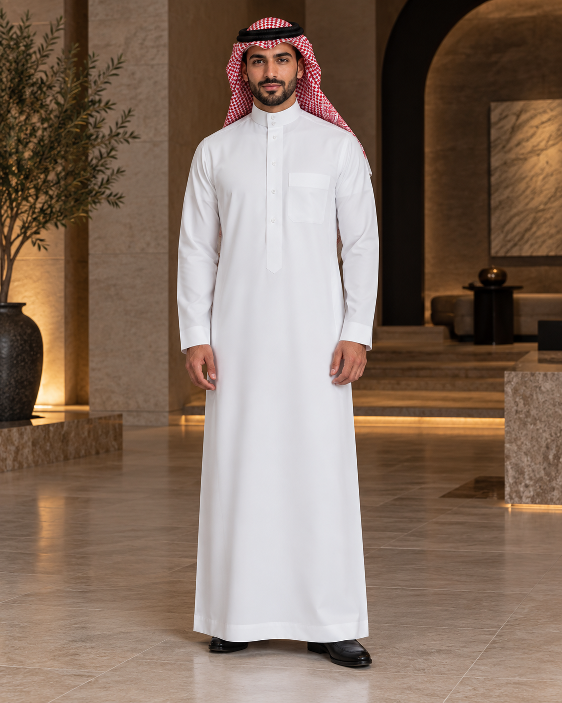 White Raqiyalbas thobe preview